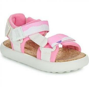 Sandalias Niña Camper Modelo K800579 - Sandalias cerradas de tejido con cierre adherente para niñas