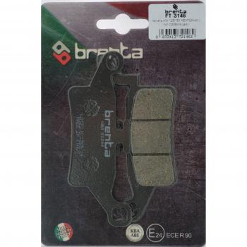 Brenta - Pastillas de freno orgánicas para moto Yamaha HW 125 Xenter, YW 125 BWS, HW 150 Xenter