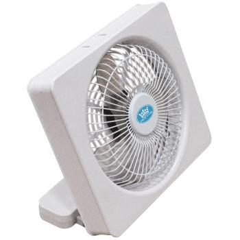 Ventilador cuadrado 15 cm alimentado por pilas o puerto USB