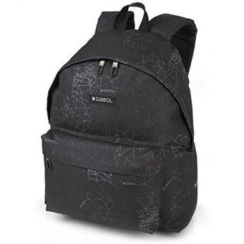 Gabol | Cubic - Mochila Estampada de 31 x 40 x 14 cm con Capacidad de 18 L
