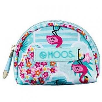 Moos Flamingo Turquoise Oficial Monedero 95x30x80mm