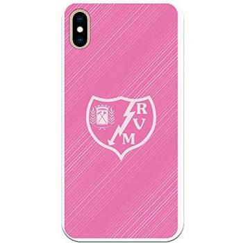 Funda Oficial TPU Mate Rayo Vallecano Escudo Rosa para iPhone XS Max