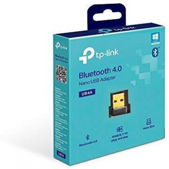 TP-Link UB4A - Tarjeta y Adaptador de Interfaz Bluetooth UB4A, USB Type-A, Bluetooth, Negro, FCC, CE, 20 m, 0-40 °C