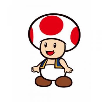 Cojín 3D Toad Super Mario Bros 40x40cm