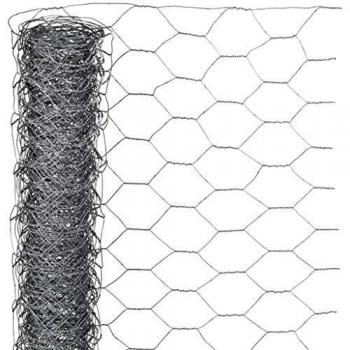 Nature Valla de Gallinero Alambrada Tela Metálica Gris 0.5x10m Cercado Paneles