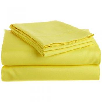 Diseño de bandera de Italia acabado - 600-de percale de-de ropa de cama algodón egipcio de cama de matrimonio 66,04 cm profundo bolsillo Euro Super King, Amarillo de, 600TC 100% algodón juego de cama