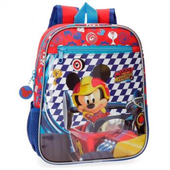 Disney Mickey Race Mochila Infantil, 28 cm, 6.44 litros