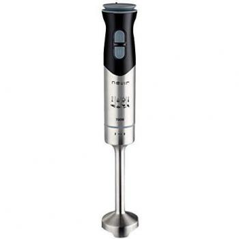 Batidora de Mano Nevir NVR8345BA, 700W, Acero Inoxidable y Negro