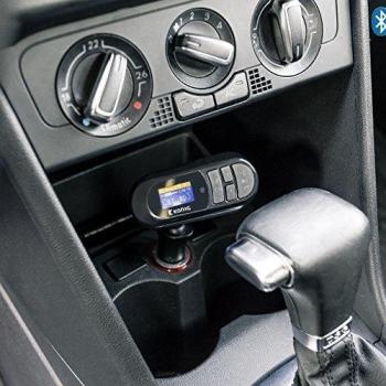König csbt FMT rans100 de 12 V de Bluetooth Transmisor de FM con micrófono