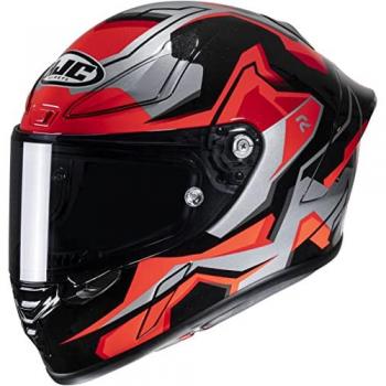 Casco HJC RPHA 1 Nomaro Homologado Carreras - Negro Gris Rojo (S)