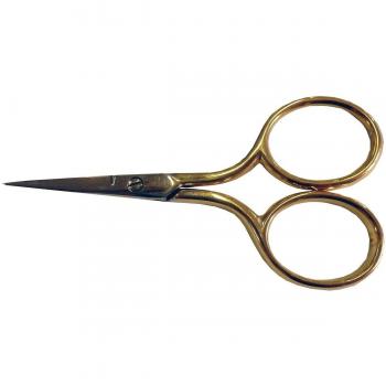 Bohin Bordado Tijeras Mango de 2.875-inch, Color Dorado