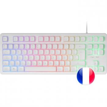 Mars Gaming MK023 TKL H-Mech Teclado Gaming FRGB Blanco