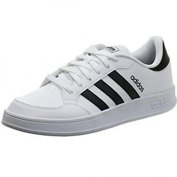 adidas BREAKNET, Zapatillas de Tenis Hombre, FTWBLA/NEGBÁS/NEGBÁS, 42 EU