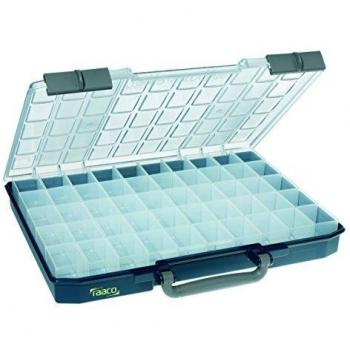 Maletín Organizador CarryLite 55 con 50 Compartimentos (5x10-50) - Raaco