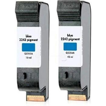 Cartucho de tinta HP Q2354A (40 ml) Azul 2242 Pigmento
