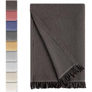 Plaid Multiusos Marrón Eiffel Textile 180 x 260 cm