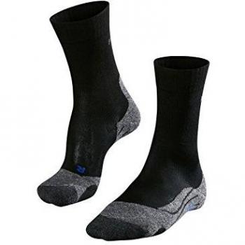 Falke TK2 Cool Women's Trekking Socks - Black-Mix, Size 35-36