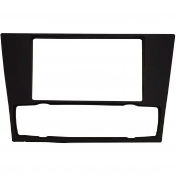 Autoleads DFP-06-06 Marco Embellecedor Doble DIN para Radio de Coche, Negro