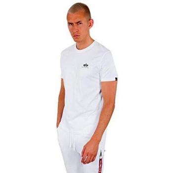 Alpha Industries Men's Backprint T-Shirt - White - XL