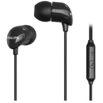 Auriculares Intrauditivos Philips TAE1126BK con Micrófono y Conector Jack 3.5mm - Negros