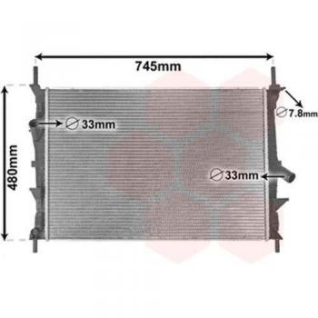 Van wezel 18002589ventilador refrigeracin del motor