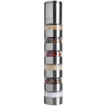 Kitchen Artist MEN243 - Molinillo de Especias con 6 Compartimentos
