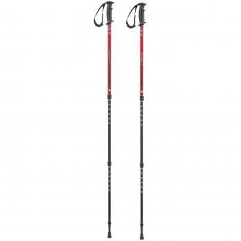 Ferrino Stick GTA Bastón Acampada y Senderismo, Adultos Unisex, Red, Talla Única