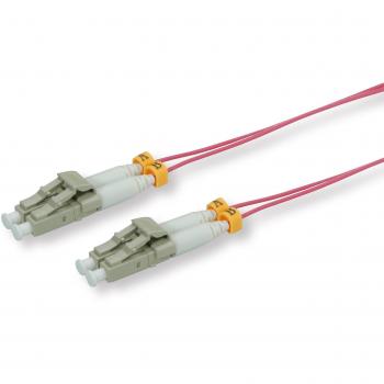 Cable de Fibra Óptica Roline LC-Dúplex OM4 Slim 50/125 µm 5 m