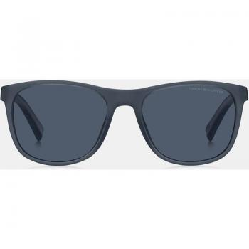 Tommy Hilfiger Matte Blue/Blue Sunglasses TH 2042/S, Unisex, Size: 54 MM