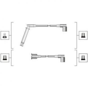 Juego de cables de encendido MAGNETI MARELLI 941319170045