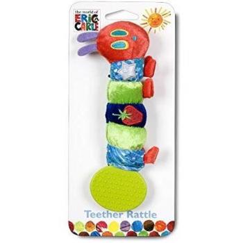 The Very Hungry Caterpillar Baby Teether Rattle