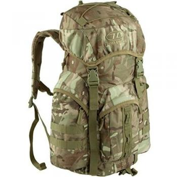 Mochila Highlander Forces 25L - Multicam y HMTC, Resistente y Compacta