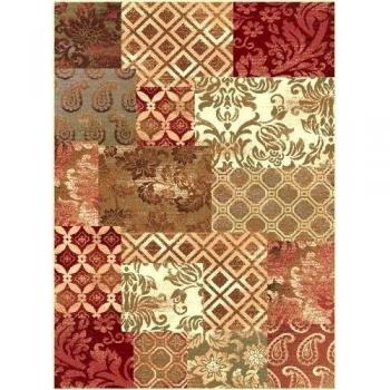Alfombras colorfulbagsuk 107790 himry 5 x 8 alfombra, cm 152,4 7,62 cm por 213,36 cm 7,62 cm