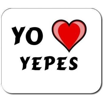 Almohadilla con estampada de Te quiero Yepes