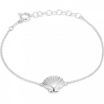 Pulsera Shell de plata plateada