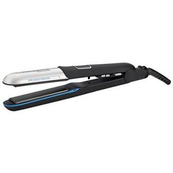Rowenta Liss & Curl Ultimate Sunshine SF6220E0 - Plancha de pelo con doble salida Iónica, placas aluminio con recubrimiento de nanocerámica ultrashine, función 2 en 1 alisado y rizos Perfectos