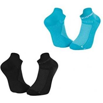 BV Sport Light 3D Ultra Short Running Socks - 2 Pack