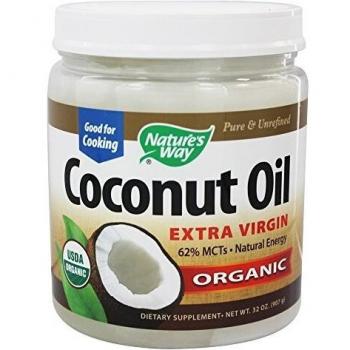 Nature's Way - Aceite de coco adicional orgánico de la Virgen de Pure - 32 oz.