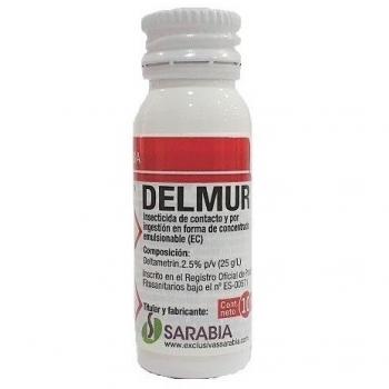 Insecticida Agrícola Delmur SARABIA 10 cc - Contacto e Ingestión, Respetuoso con el Medioambiente, Control de Plagas en Cultivos