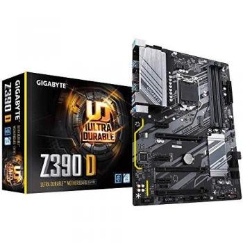 Gigabyte Z390 D / ATX Motherboard / Intel / M.2 / Gaming LAN / DDR4 /