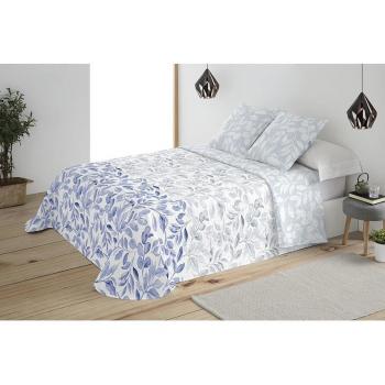 Colcha estampada reversible cosida Patry Azul