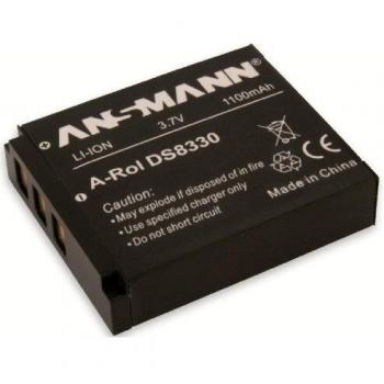 Ansmann 5044463 - A-ROL DS8330 Li-Ion, batería 3,7V/1100mAh para cámara digital de fotos Rollei