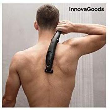 InnovaGoods IG114543 Depiladora Corporal para Hombre con Mango Extensible