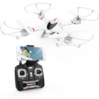 MJX x400 W WiFi FPV dron con cámara sin cabeza modo 3d Auto Flip cuadricóptero RC Drone para principiantes Practicar