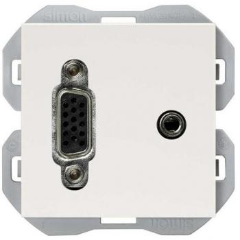 Conector VGA + minijack Simon 20000091-090