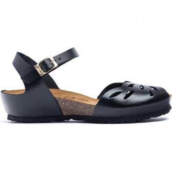 Sandalia de cuña Monaco 003 negro