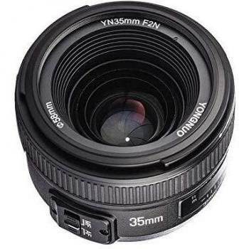 Yongnuo YN-35mm F/2 Lens for Nikon DSLR Cameras - Auto Focus AF/MF