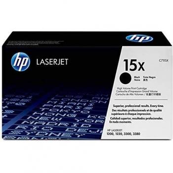 HP 15X Original Negro Tóner de Alta Capacidad (C7115X)