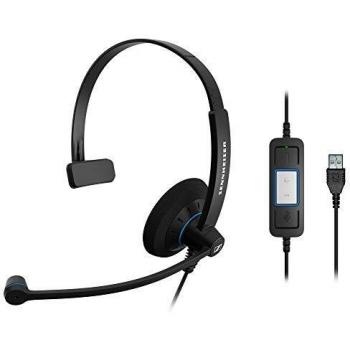 Sennheiser SC 30  - Auriculares con micrófono y USB