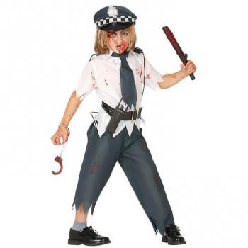 DISFRAZ DE ZOMBIE POLICE INFANTIL
